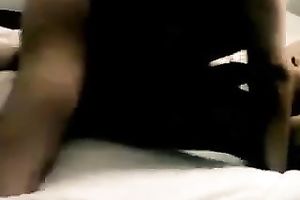 Dark haired black cock slut of my ally wanted a bit of mish on camera