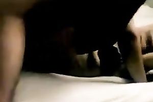 Dark haired black cock slut of my ally wanted a bit of mish on camera