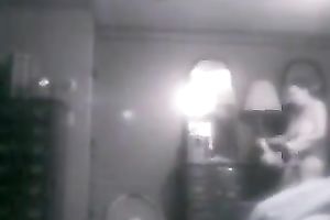 Hidden web camera in the bedroom of my mommy got her in nature's garb after shower
