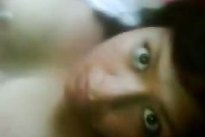 Amateur all alone nympho plays with her giant hawt wobblers