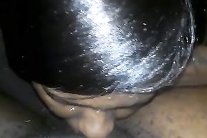 My swarthy horny white wife sucks and deepthroats my shaft in POV scene