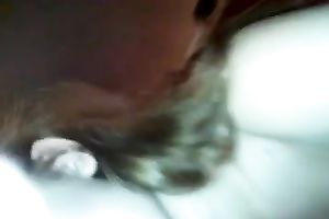 Amazing juvenile girlfriend sucked my clean shaved cock