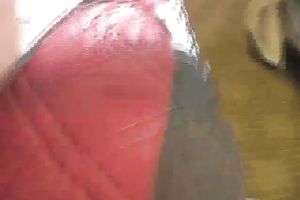 Adorable girlfriend rubs her hairless cum-hole on the dick