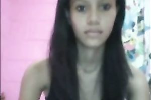 Slender leggy brunette hair girlie flashed mambos and fingerfucked herself