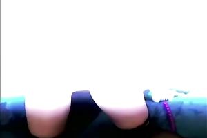 Lewd large breasted dark brown housewife of my buddy lets buddy play with her asshole