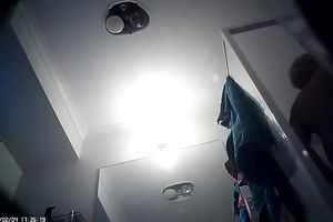 Spy livecam vid of nice-looking undressing all natural blonde haired girlie