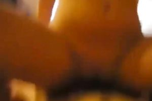 Amateur hot str8 haired ex-GF of my male ally was riding him on top