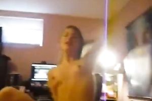 Amateur hot str8 haired ex-GF of my male ally was riding him on top