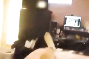 Amateur hot str8 haired ex-GF of my male ally was riding him on top