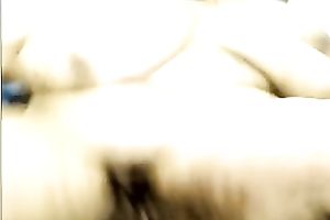 Short haired corpulent non-professional cam nympho tickles her own hungry beefy cum-hole