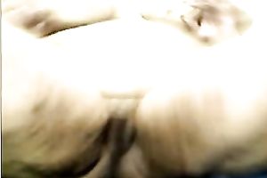 Short haired corpulent non-professional cam nympho tickles her own hungry beefy cum-hole