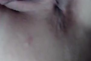 My wife's soaked pink vagina discharged closeup for all of u