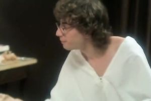 Cute brunette hair honey in the sexy tub with her boyfriend