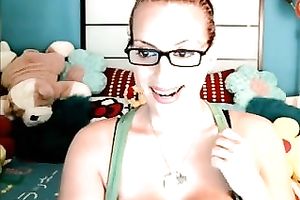 Super voracious and greatly breasty web camera BBC slut teases me with solo show