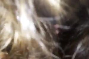 Dark haired cheap dilettante slut provided my dark buddy with a BJ