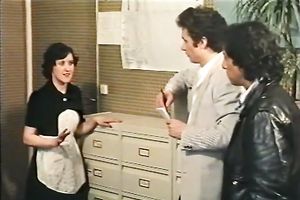 Exquisite lean white babes on the daybed love to share a guy