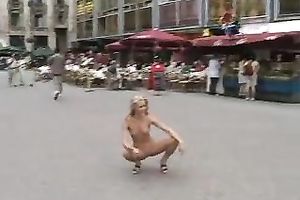 My zesty teenage girlfriend exposes her tight body undressed on public