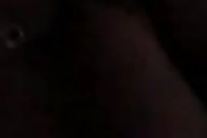 Big titted brunette hair sweetheart is talking obscene during the time that masturbating on cam