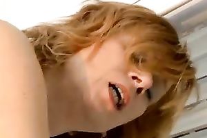 Light haired doxy resolves to go to solarium but previous to that to engulf the 10-Pounder