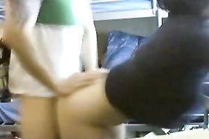 Quickie with my Polish college girlfriend in the dorm room