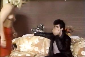 Blonde horny and perverted sweetheart loved to engulf her friend's knob