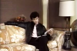 Blonde horny and perverted sweetheart loved to engulf her friend's knob