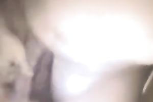 Torrid emotional bushy brunette hair mother I'd like to fuck was riding her fellow in reverse pose