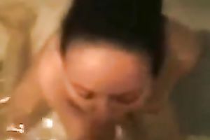 Kinky all moist nude dark brown with cute titties was blowing my buddy