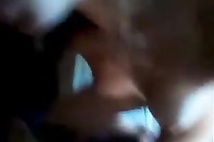 Raven haired bootyful cute honey of my buddy is darn great knob sucker