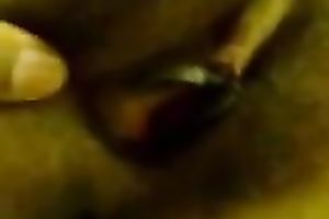 Cute Indian girlfriend lets me film her slit on cam