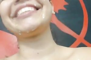 Long str8 haired Latina livecam abbe teased her soaked wet crack