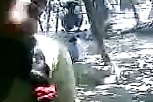 Skanky Indian playgirl flashes her snatch upskirt before giving me head outdoor