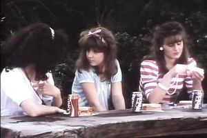 Californi women from the 80's getting drilled on webcam