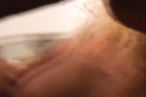 Blonde milf sucks a weiner and gets her shaved snatch smashed