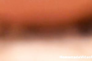 Blonde milf sucks a weiner and gets her shaved snatch smashed