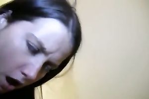 My charming girlfriend with silky hair loves to fuck on camera