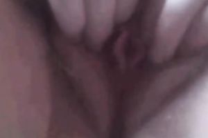 Slutty older hotwife with concupiscent slit rubbing herself on closeup web camera vid