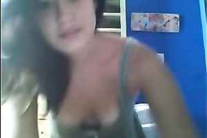 All alone rich breasted web cam Married slut was playing with her already puffy teats