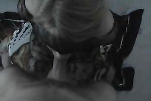 My pecker crazed girlfriend can engulf my 10-Pounder during the time that being blindfolded