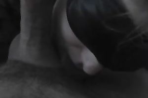 My pecker crazed girlfriend can engulf my 10-Pounder during the time that being blindfolded