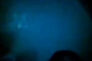 Lustful ebon GF sucks my BBC like a talented schlong sucker