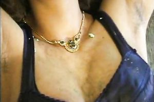 Extravagant LAtina girlfriend shows off her hairy fur pie and armpits