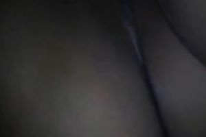 Flashing my soaked large titties and chunky fur pie during masturbation