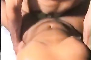 Outrageously unshaved Indian guy fucking his cute and nice-looking dirty slut wife