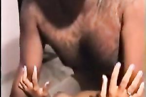 Outrageously unshaved Indian guy fucking his cute and nice-looking dirty slut wife