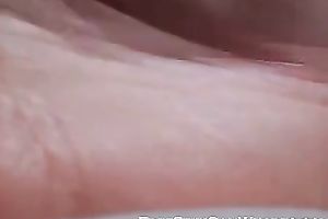 This breasty black cock slut in red can't live without to show off her intimate parts