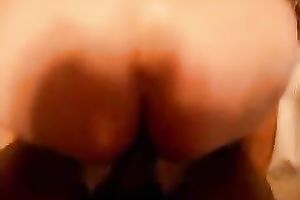 My kinky girlfriend craves me to cum on her booty