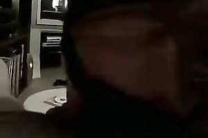 Young Australian gf in glasses gives me blow job after college