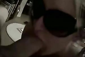 Young Australian gf in glasses gives me blow job after college