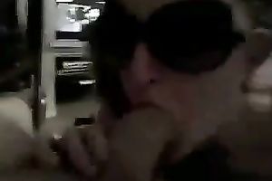Young Australian gf in glasses gives me blow job after college